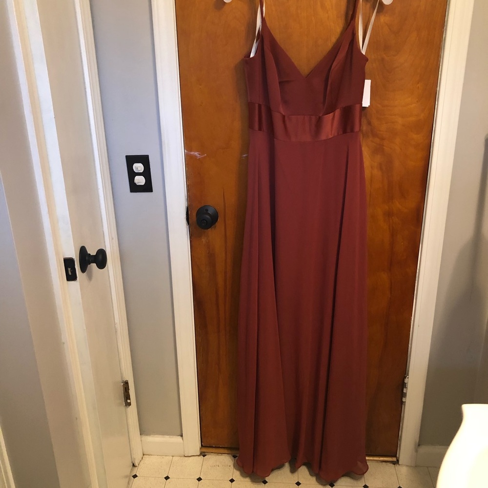 David’s bridal bridesmaid dress